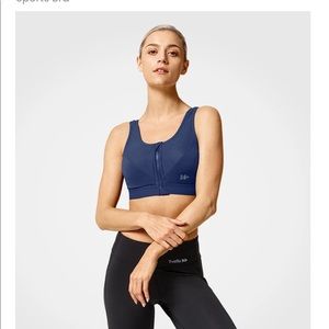 Yvette front zip high impact sports bra 40C